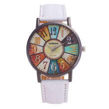 Load image into Gallery viewer, Creative And Unique Zegarki Damskie SONSDO Vintage Harajuku Graffiti Clock Women's Watches Best Sellers Relojes Para Mujer Fi