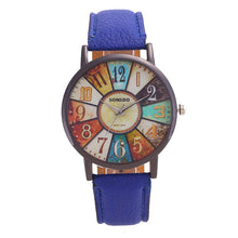 Load image into Gallery viewer, Creative And Unique Zegarki Damskie SONSDO Vintage Harajuku Graffiti Clock Women's Watches Best Sellers Relojes Para Mujer Fi