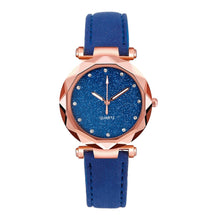 Load image into Gallery viewer, Ladies Watch Fashion Women's Watches Casual Leather Band Crystal Dial Quartz Wrist Watches Relogio Feminino zegarki damskie 1