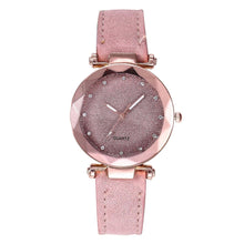 Load image into Gallery viewer, Ladies Watch Fashion Women's Watches Casual Leather Band Crystal Dial Quartz Wrist Watches Relogio Feminino zegarki damskie 1