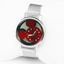Load image into Gallery viewer, Best selling Mickey Cartoon casual quartz women watch zegarki meskie stainless steel fashion ladies dress watches Hodinky
