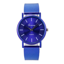 Load image into Gallery viewer, Fashion Woman's Quartz Watch High-end Blue Glass Stylish Distinguished ladies watches reloj inteligente mujer zegarki damskie