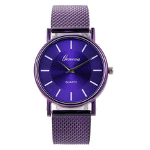 Load image into Gallery viewer, Fashion Woman's Quartz Watch High-end Blue Glass Stylish Distinguished ladies watches reloj inteligente mujer zegarki damskie