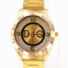 Load image into Gallery viewer, Zegarki Damskie Luxury brands DQG Women Crystal Silver stainless steel Quartz Watch Lady Outdoor Sport Watch Hot sale Montres