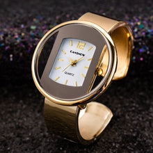 Load image into Gallery viewer, women watches 2019 Luxury Brand bracelet watch Silver Black Dial women's watch Quartz Clock relogio feminino zegarki