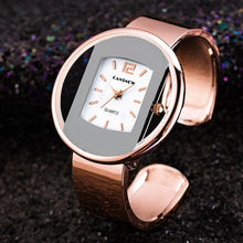 Load image into Gallery viewer, women watches 2019 Luxury Brand bracelet watch Silver Black Dial women's watch Quartz Clock relogio feminino zegarki