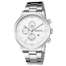 Load image into Gallery viewer, Waches Women Luxury Quartz Sport Military Stainless Steel Dial Leather Band Wrist Watch zegarki damskie kol saati orologi donna