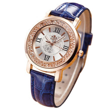 Load image into Gallery viewer, Luxury Brand Women's Watches Sport Watch Ladies Fashion Quartz Watch Women Rhinestone Leather Casual Dress Wristwatches Zegarki