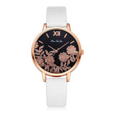 Load image into Gallery viewer, Luxury Fashion Leather Band Analog Quartz Round Wrist Watch Watches Zegarki Damskie Relogio Feminino de Luxo