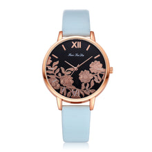 Load image into Gallery viewer, Luxury Fashion Leather Band Analog Quartz Round Wrist Watch Watches Zegarki Damskie Relogio Feminino de Luxo