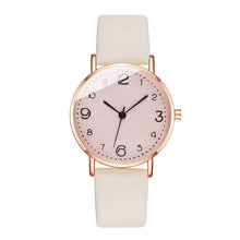 Load image into Gallery viewer, Luxury Women Arabic Numbers Watch Casual Ladies Leather Analog Quartz Wristwatches Zegarki Damskie Reloj Mujer