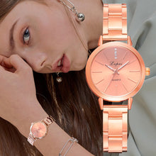 Load image into Gallery viewer, Lvpai Brand Business Watch Women Rose Gold Casual Fashion Quartz Watch Ladies For Women Dropshipping Clock Zegarki Damskie
