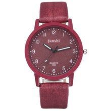 Load image into Gallery viewer, Best Selling Women Watch Fashion Roman Numerals Dial Ladies Quartz Wristwatch Exquisite Leather Strap Clock Zegarki Damskie