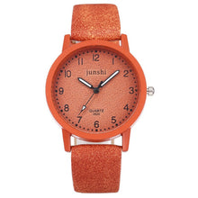Load image into Gallery viewer, Best Selling Women Watch Fashion Roman Numerals Dial Ladies Quartz Wristwatch Exquisite Leather Strap Clock Zegarki Damskie