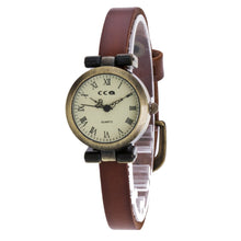 Load image into Gallery viewer, CCQ brand Quartz Ladies clock Fashion Leather Wristwatch Women watches Retro Roman numeral dial uhren zegarki horloges 2018 B40
