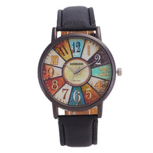 Load image into Gallery viewer, Creative And Unique Zegarki Damskie SONSDO Vintage Harajuku Graffiti  Clock Women's Watches Best Sellers Relojes Para  Mujer Fi

