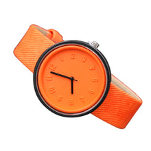 Load image into Gallery viewer, Fashion Women's Watch Candy Leather Strap Ladies Quartz Wristwatch Young Girl Watch Simple Clock Gift 2020 Zegarki Damskie*M

