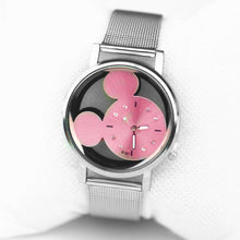 Load image into Gallery viewer, Best selling Mickey  Cartoon casual quartz women watch zegarki meskie stainless steel fashion ladies dress watches Hodinky
