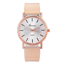 Load image into Gallery viewer, Fashion Woman's Quartz Watch High-end Blue Glass Stylish Distinguished ladies watches reloj inteligente mujer zegarki damskie
