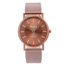 Load image into Gallery viewer, Fashion Woman's Quartz Watch High-end Blue Glass Stylish Distinguished ladies watches reloj inteligente mujer zegarki damskie
