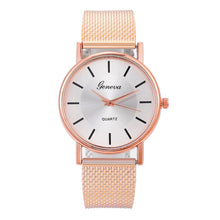 Load image into Gallery viewer, Fashion Woman's Quartz Watch High-end Blue Glass Stylish Distinguished ladies watches reloj inteligente mujer zegarki damskie
