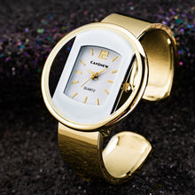 Load image into Gallery viewer, women watches 2019 Luxury Brand bracelet watch Silver Black Dial women's watch Quartz Clock relogio feminino zegarki
