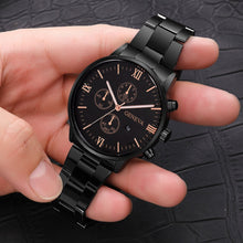 Load image into Gallery viewer, Waches Women Luxury Quartz Sport Military Stainless Steel Dial Leather Band Wrist Watch zegarki damskie kol saati orologi donna
