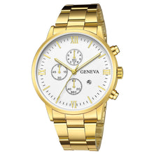 Load image into Gallery viewer, Waches Women Luxury Quartz Sport Military Stainless Steel Dial Leather Band Wrist Watch zegarki damskie kol saati orologi donna
