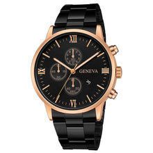 Load image into Gallery viewer, Waches Women Luxury Quartz Sport Military Stainless Steel Dial Leather Band Wrist Watch zegarki damskie kol saati orologi donna
