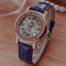 Load image into Gallery viewer, Luxury Brand Women's Watches Sport Watch Ladies Fashion Quartz Watch Women Rhinestone Leather Casual Dress Wristwatches Zegarki
