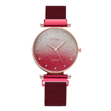 Load image into Gallery viewer, 2019 Casual Women Watches Fashion Luxury Starry sky Mesh Women's Watch Relogio Ladies Watch Feminino zegarki damskie reloj mujer
