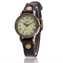 Load image into Gallery viewer, 2020 Retro Minimalis Kol Saati Simple Women Watches Fashion Clock Cucko Ladies Watch Zegarki Damskie Reloj Mujer reloj de mujer
