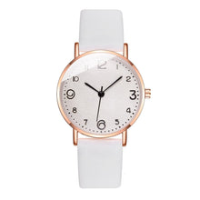 Load image into Gallery viewer, Luxury Women Arabic Numbers Watch Casual Ladies Leather Analog Quartz Wristwatches Zegarki Damskie Reloj Mujer
