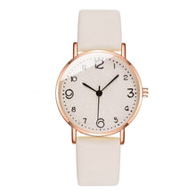 Load image into Gallery viewer, Luxury Women Arabic Numbers Watch Casual Ladies Leather Analog Quartz Wristwatches Zegarki Damskie Reloj Mujer

