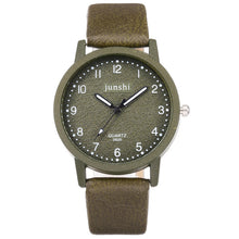 Load image into Gallery viewer, Best Selling Women Watch Fashion Roman Numerals Dial Ladies Quartz Wristwatch Exquisite Leather Strap Clock  Zegarki Damskie
