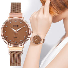Load image into Gallery viewer, Women Watch Stainless Steel Watch Ladies Watch Wristwatch Women zegarki damskie montre femme marque de luxe 2019 dames horloges

